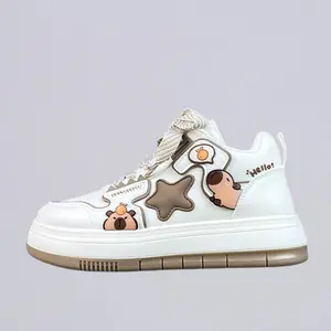 Ultra Friendly Capybara Chunky Mid Top Shoes - Women's