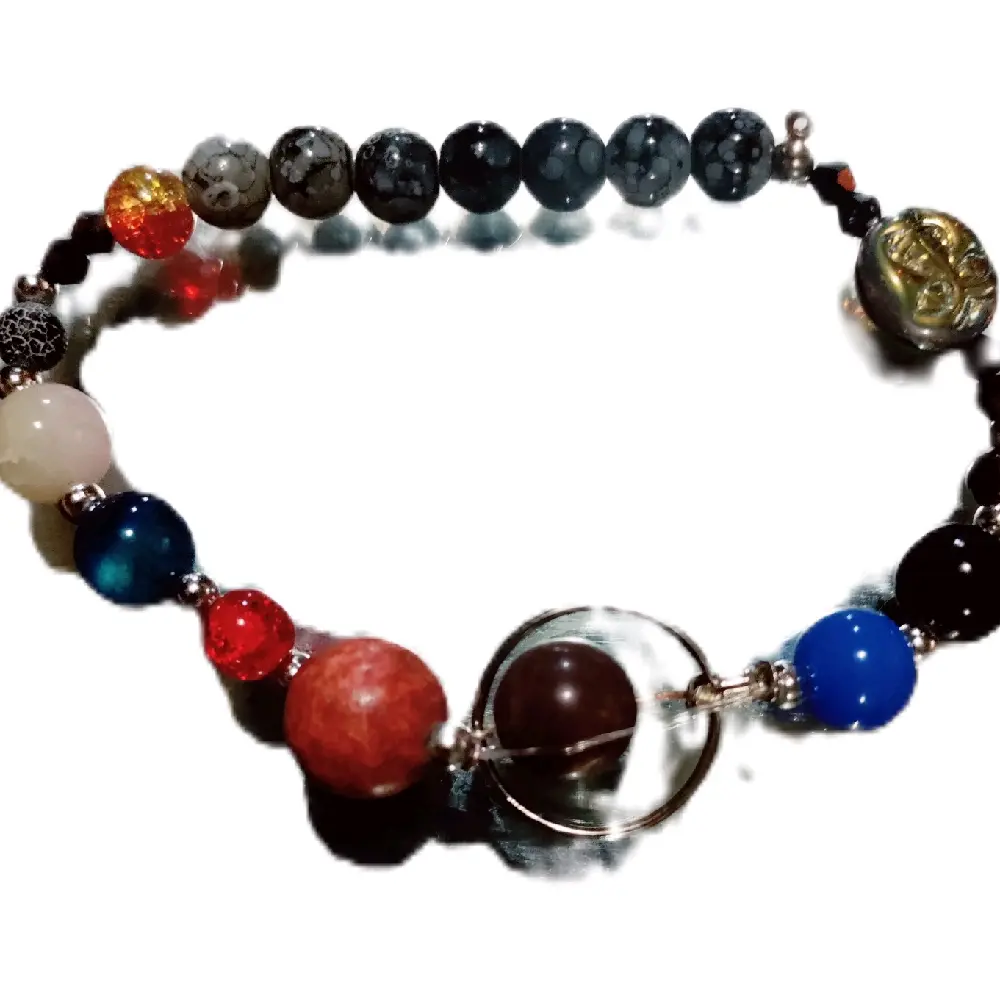 Lady Emjay's Solar System Bracelet