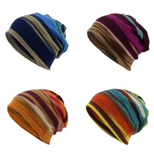 Heart Pattern Knitted Winter Beanie | Warm Stretchy Ski Skull Cap for Men Women, Outdoor Streetwear & Holiday Gift