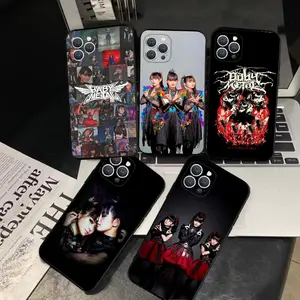 B- BABYMETAL R-Rock Band  Phone Case For iPhone 16,15,14,13,12,11,Pro,X,XS,Max,XR,Plus,Mini Soft Black Cover