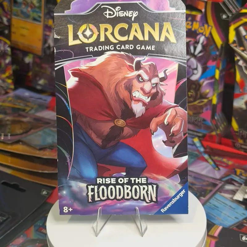 Disney Lorcana: Rise of the Floodborn Sleeved Booster Pack – Choose Between Rip-and-Ship or Shipped Service