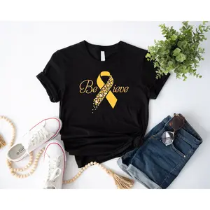 Men's cancer awareness and support, particularly for multiple sclerosis or similar conditions, emphasizing hope and strength Graphic T-Shirt - Short Sleeve Crew Neck Regular Fit Casual Wear | Soft & Breathable Fabric, Durable Print, Everyday Comfort,