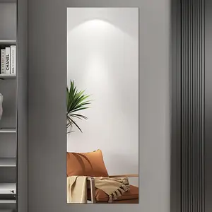 Cosrogo Acrylic Mirror Sheet Full Length Stick On Mirror,(40 * 120cm 1pcs) Shatterproof Mirror for Kids,Lightweight, Distortion-Free Design for Kids