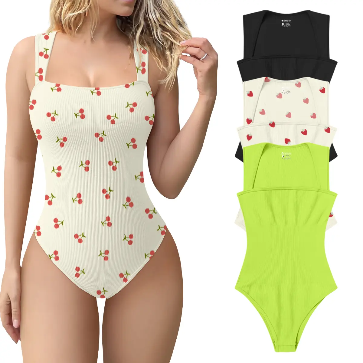 Black,Cherrybeige,Fluorescent-green