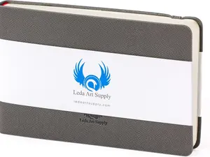 Leda Art Small landscape Drawing Sketchbook For Artists, 160 Blank Pages, Acid Free Premium Paper for Marker Watercolour Pencil Mixed Media, Ideal For Artists.