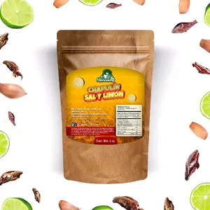 El Mexicanito Chapulines With Salt And Lime 4oz Originally Oaxaca Mexico