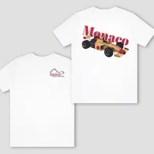 [New] Monaco Racing 2026 Shirt, Vintage Formula Car Graphic Print Design, Soft Cotton Blend Fabric, Unisex Fit for Racing Fans, Perfect Gift for Motorsport Lovers