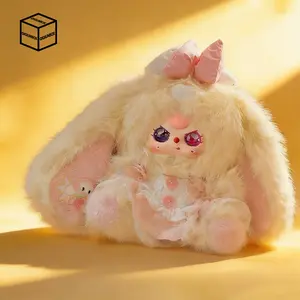 QIQI- LILY RABBIT TOWN V5 -400% series  Mystery Boxes Bag Pendant Bunny Plush Dolls Soft Collectibles （Hidden Style 1/36）