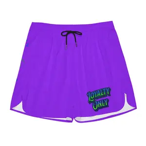L.O. Men's Side Split Running Sport Shorts