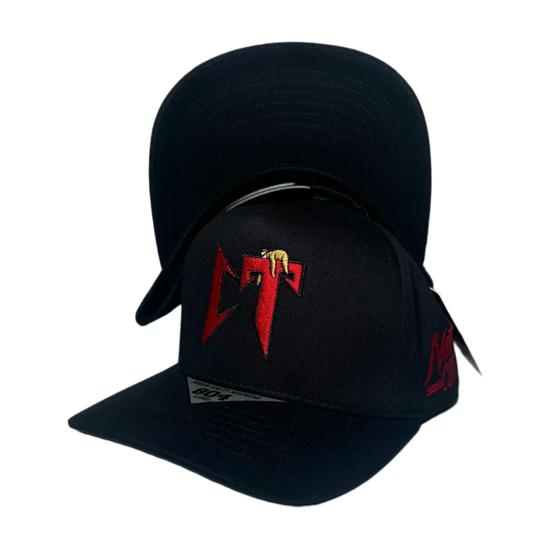 Corridos Tumbados CT Custom Embroidered Hat, Cotton Flat Bill Style for Men & Women, Adjustable for Sports & Outdoor, Flat Bill Hat, Statement Cap, Hats