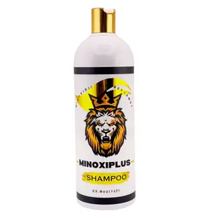 Minoxiplus Minoxidil 15% + Bergamot Shampoo 1LT with men perfume scent