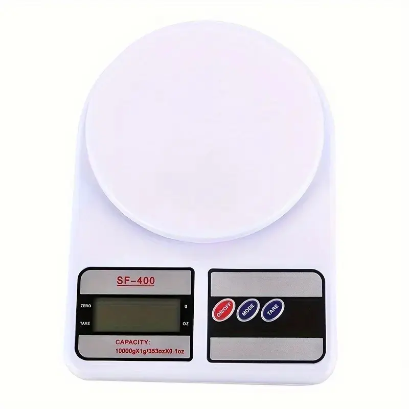 Digital Kitchen Scale Rechargeable Stainless Steel, Accurate Measurement for Cooking Baking, Backlit LCD Display, Ergonomic Design