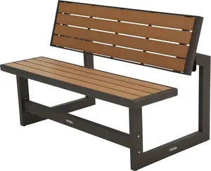 Convertible Bench / Table, Faux Wood Construction