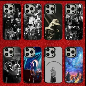 Cool B-Beny Jr Rapper Phone Case For iPhone 17,16,15,14,13,12,11,Mini,Pro,E,MAX Candy Matte Shockproof Black Cover