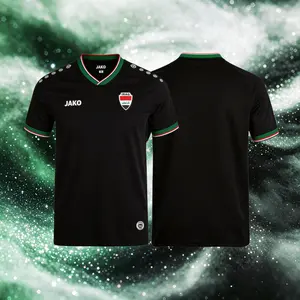2026 Iraq Home White Away Green Third Black Short Sleeve Soccer Jersey