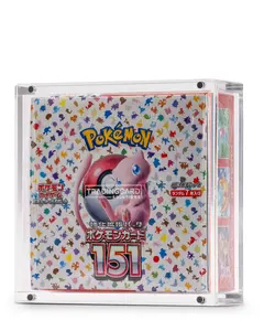 Acrylic Display Case - Japanese Standard Pokémon Booster Box