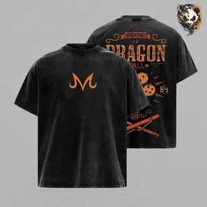 DBZ Tee Washed – DBZ Washed Anime Manga T-Shirt, Vintage Washed Saiyan Power Graphic Tee, Unisex Oversized Streetwear Shirt, Legendary Super Saiyan Anime Aesthetic Tee, Gift for DBZ Fans
