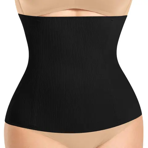 Women's Solid Color Waist Trainer Cinched Waist Shapewear, Tummy Control Shaper, High Stretch Shaper for Daily Wear, Shapewear Shaper Clothes