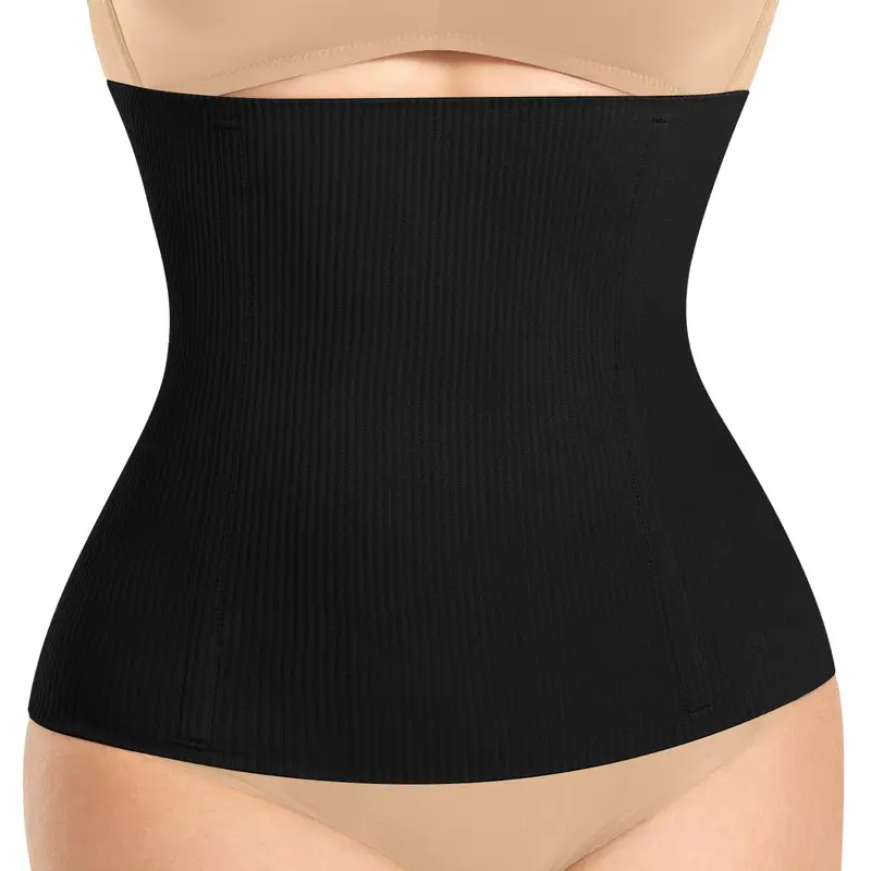 Women's Solid Color Waist Trainer Cinched Waist Shapewear, Tummy Control Shaper, High Stretch Shaper for Daily Wear, Shapewear Shaper Clothes