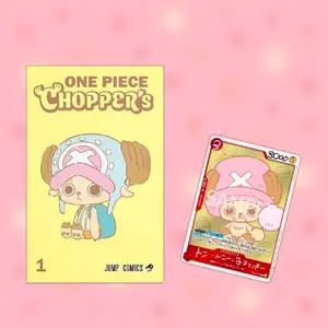One Piece: CHOPPER'S 1 Full-Color Book with EB02-003 Chopper Promo Card Sealed Series Comic Book