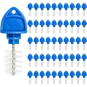 50 Pack  Tap Plug Brush, Draft  Tap Plugs Faucet Plug Cleaning Brush for Restaurant  Party Bar