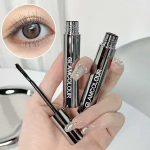 Single Pack Of Magic Color Brown, Black Beach Proof Voluminous Lengthening Mascara Three-dimensional Curling Makeup Mascara Thick & Long-lasting Eyelashes Are Not Easy To Smudge. Waterproof & Sweat-proof Eyelash Primer Long-lasting Styling Eyelash Gel