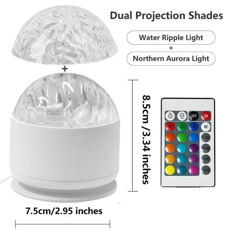 2 Scene -Ocean Wave & 3D Water RippleProjector Light-16-Color Round Lamp withControl, Relaxation & Romantic Night Ambience TikTokShopBacktoSchool. 2 Scene -Ocean Wave & 3D Water RippleProjector Light-16-Color Round Lamp withControl, Relaxation & Romantic Night Ambience TikTokShopBacktoSchool.