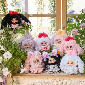 Rumi JiiMo--Sweet Sleep Manor Plush Blind Box Cute Soft Plush Doll Collectibles, Random Surprise Toy Ornament, Multiple Styles to Collect, Rare Hidden Figure Available, Try Your Luck to Get Your Favorite Exclusive Doll