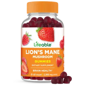 Lifeable Kids Lions Mane Gummies, 60 count