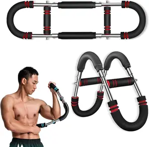 Twisting Arm Trainer, Adjustable Chest Exercise Trainer, Multi-Functional U-Shape Chest Expander, Arm Trainer for On-The-go Workouts
