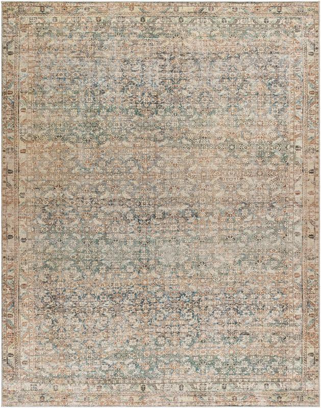 Livabliss Marlene BOMN2302-71010 Machine-Woven Home Decor Rug - 7' 10" X 10'' Rectangle, Multi-Color, High-Traffic, Indoor-Use, Medium Pile, Polyester Face, Non-Customized, Soap-Care Living Room Rugs Household Textile Carpet