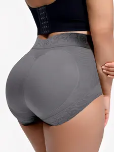 Butt Pads for Bigger Butt Enhancer Lifter Hip and Butt Padded Shapewear with Detachable Hip Pads Padded Underwear Booty Shaper for Women