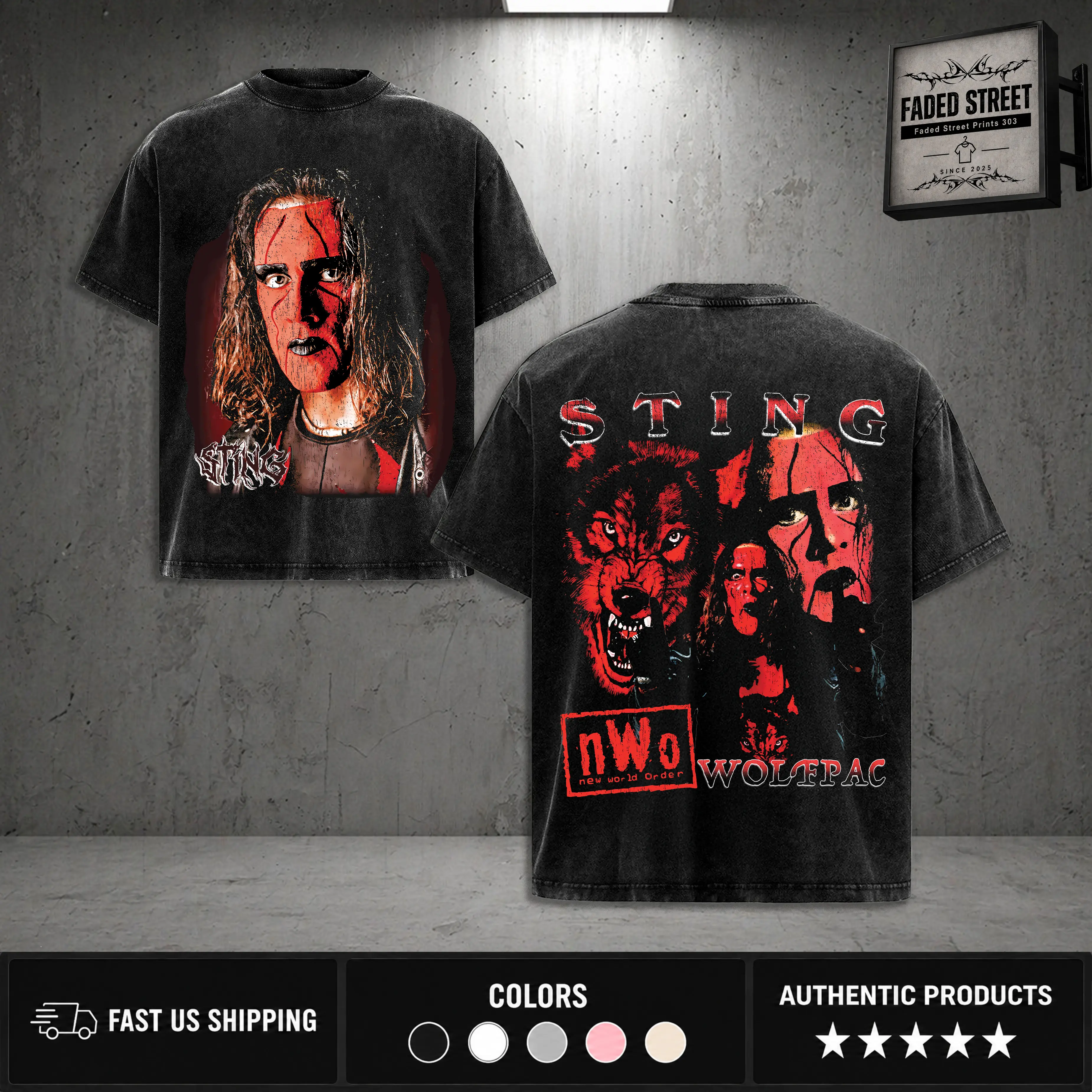 STING (DOUBLE SIDE), VINTAGE BOOTLEG 90S SHIRT, GIFT FOR FAN, 100% COTTON, UNISEX GRAPHIC TEES