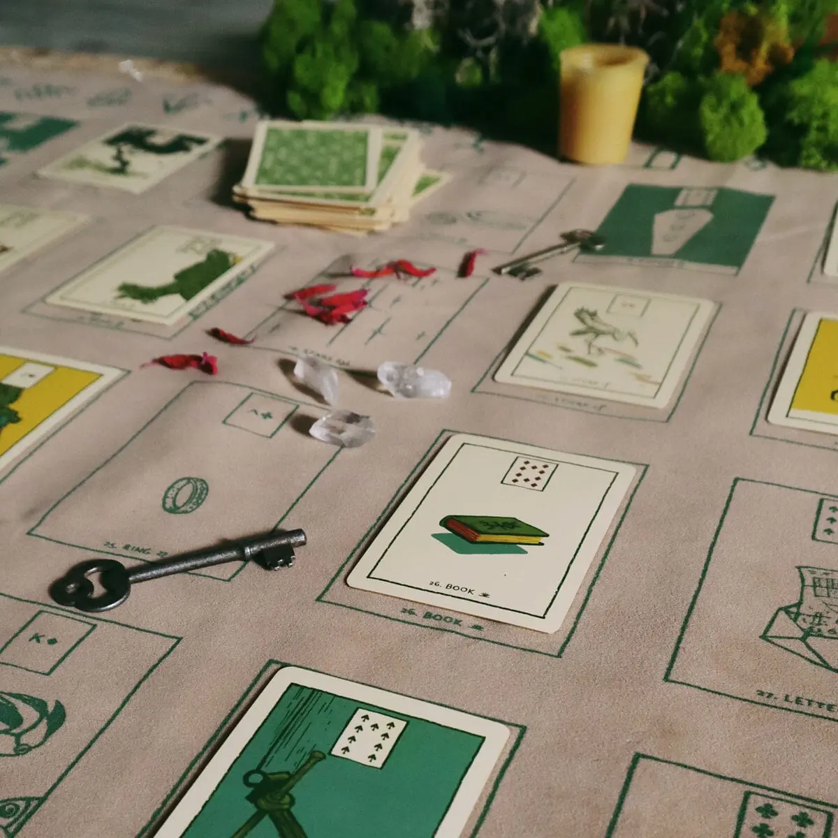 The Houses of Lenormand Cloth The Houses of Lenormand Cloth