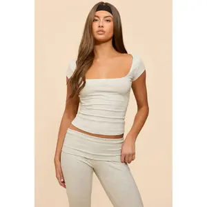 Esmarie Square Neck T Shirt