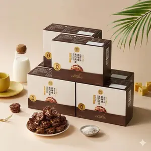 FRESHIPPO 5-Pack Dark Chocolate Oat Crisps 2.16 lbs- Sea Salt Cheese Flavor, - High Calcium, High Fiber Meal Replacement Snacks, Crispy & Crunchy, Popular Internet Snack