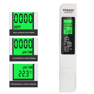 2025 Upgraded 4-in-1 Digital TDS Meter – Accurate TDS, EC & Temperature Tester ( ° C/ ° F) |   0-9990 ppm Range |   Water Quality Tester for Drinking Water, RO Systems, Aquariums & Pools water quality tester