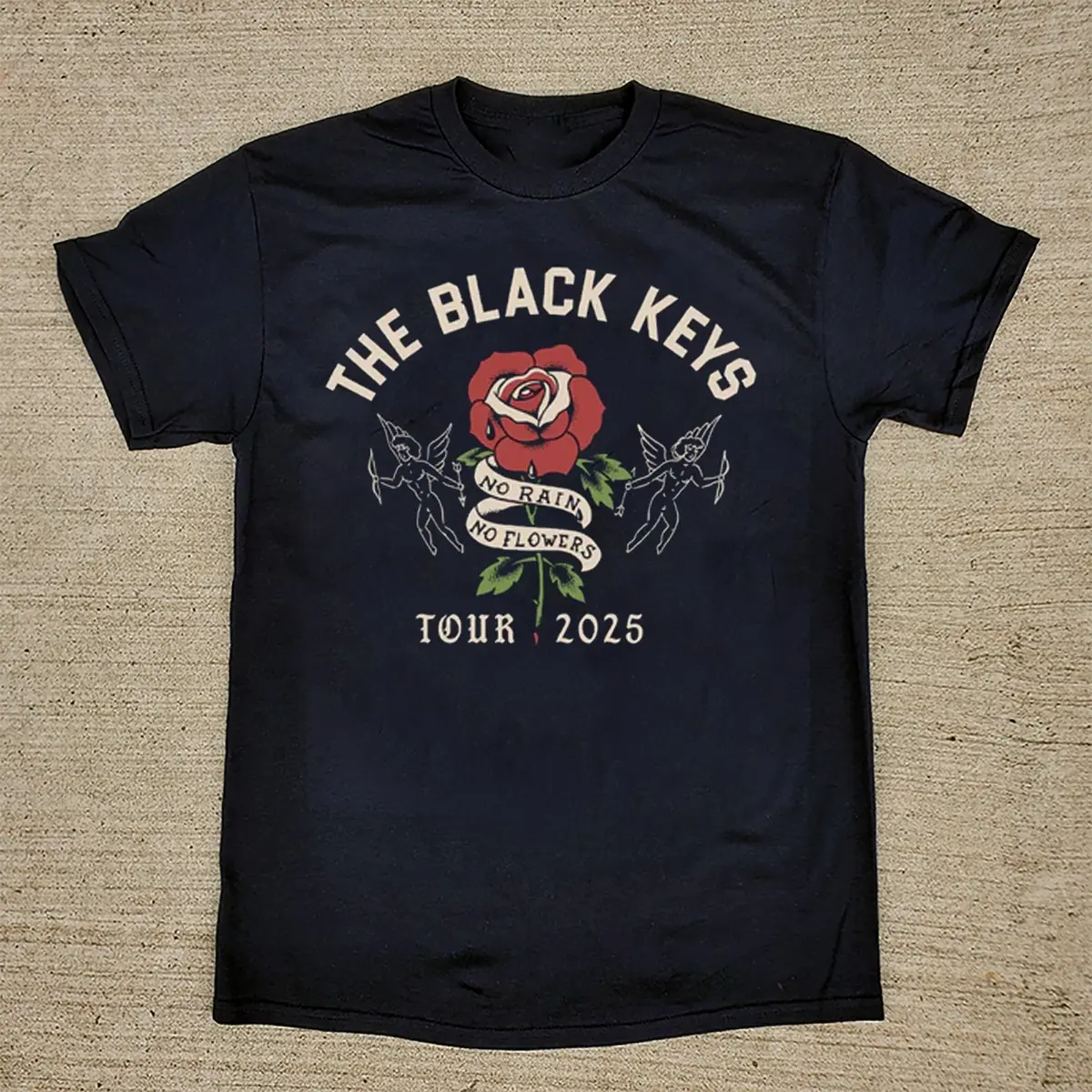 The Black Keys No Rain No Flowers Tour 2025 Shirt