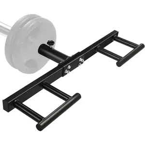 Press Landmine Handle Attachment,for 2 inch Olympic Barbell, Heavy Iron Made Home Gym Equipment for Deadlift Squat Row Press Workout