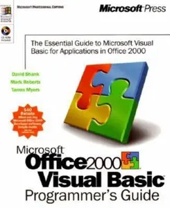 USED-Microsoft Office 2000/Visual Basic: Programmer's Guide (Microsoft Professional Editions) by David Shank (Paperback)