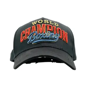 DANDY HATS COLLAB CANELO ALVAREZ "WBC" BLACK SNAPBACK HAT DANWBC BLK