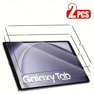 2-Pack Ultra HD Tempered Glass Film for Samsung Galaxy Tab A9 & A9+, Durable, Anti-Fingerprint, Heat-Resistant, Smooth Surface, High Hardness Protection