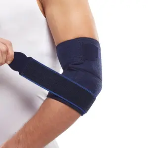 Adjustable Elbow Brace–Targeted Support for Tennis Elbow, Golfer's Elbow, Tendonitis, Arthritis, Bursitis, Sprains, and Strains.Fits-Most Compression Sleeve for Pain Relief and Injury Recovery
