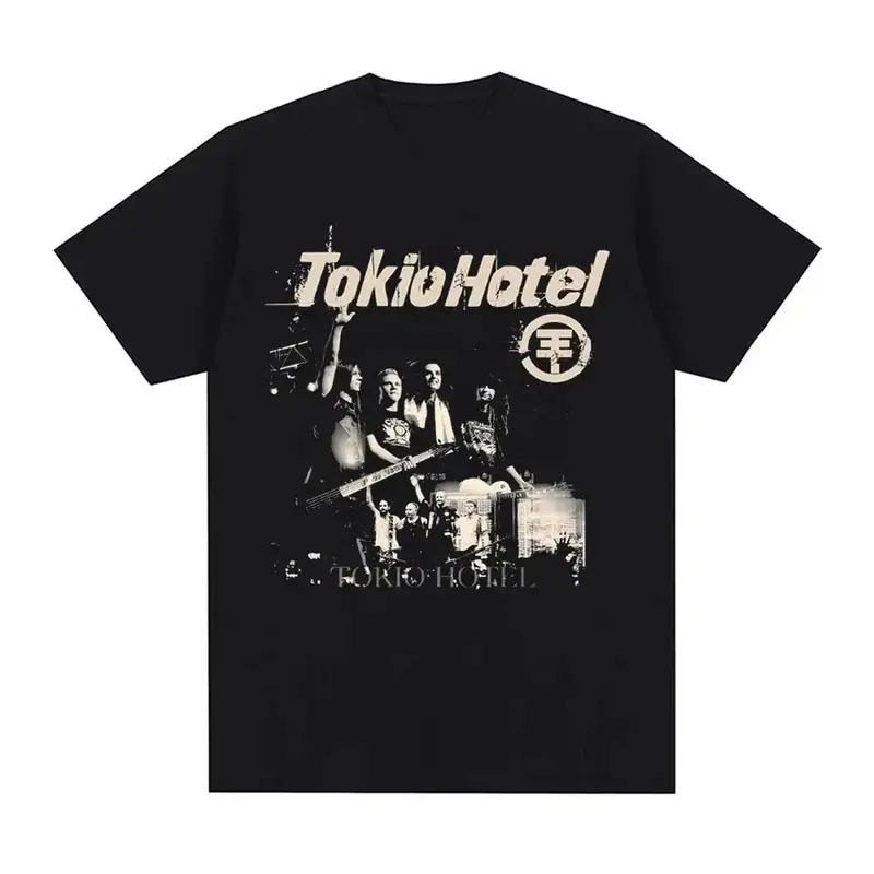 [Sale Up To 40%] Tokio Hotel Beyond The World 2023 Tour T-shirt, men, casual Hip Hop Punk style