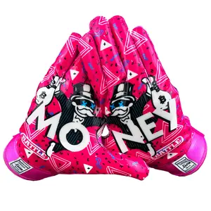 Battle Sports Money Man Adult American Football Receiver Gloves
