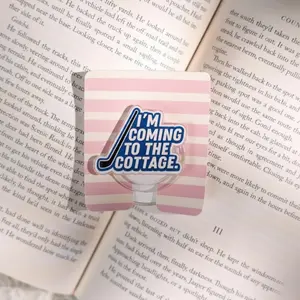 The Heated Rivalry I'm Going To The Cottage Phone Grip, Shane Hollander and Ilya Rozanow Kinder Grip, Gift For Fans, Hockey Griptok pop socket sticky magnetic mount TV Inspired