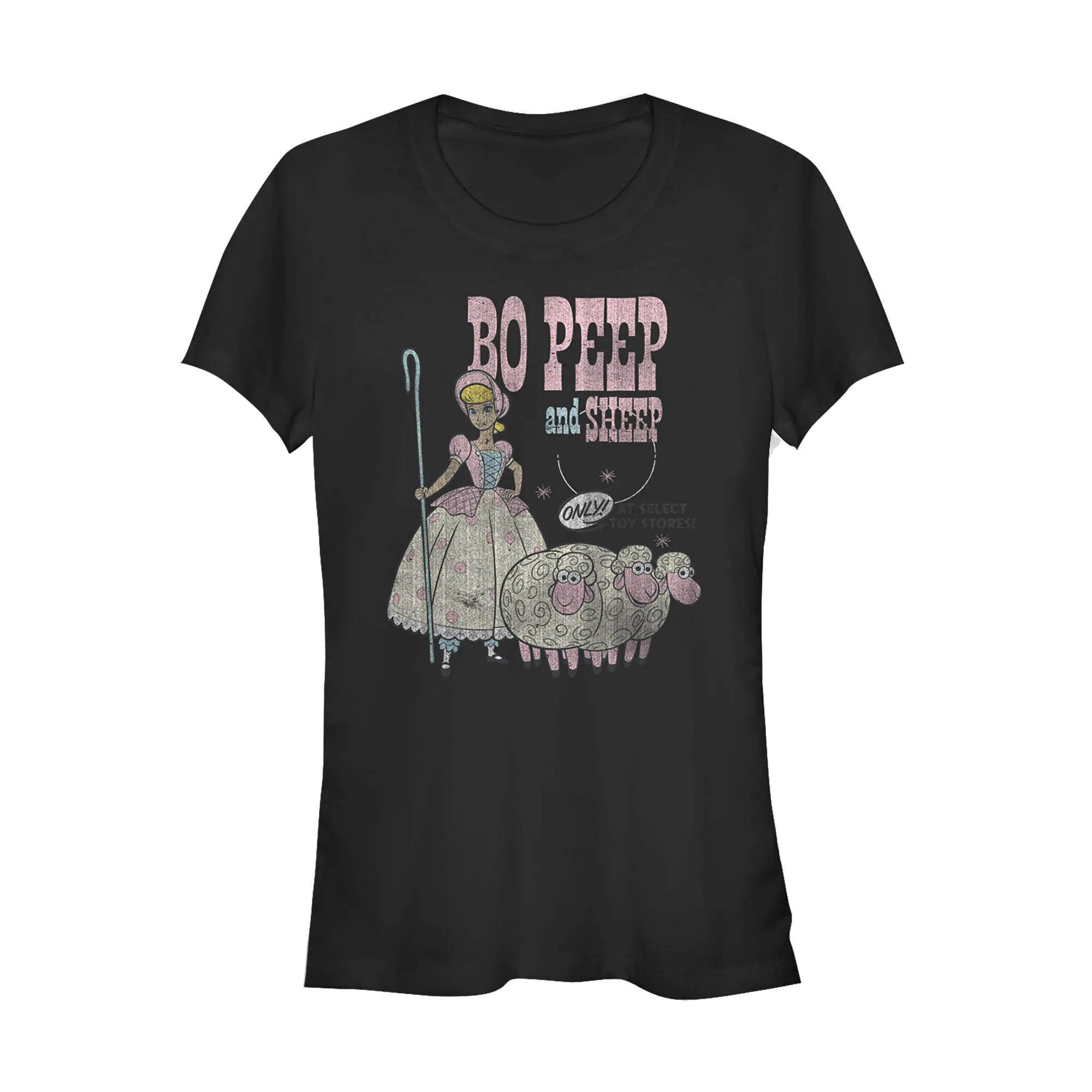 Juniors Womens Toy Story Bo Peep Select Stores T-Shirt