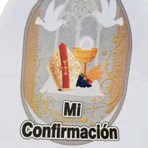 12pcs Confirmation Party Favors Napkins Recuerdos para Confirmación with Dove and Chalice Design