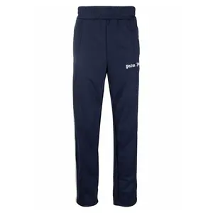 Palm Angels Side Stripe Straight Leg Track Pants FW 21 Navy Blue White (men) by StockX