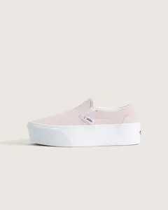 Vans Unisex Big Kids Classic Slip-On Platform Low Top Shoe